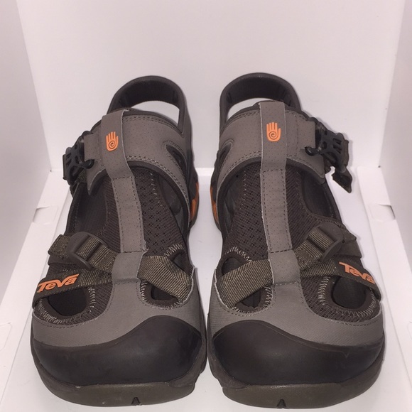 Teva Itunda 4140 Men’s Sandals Closed Toe Water Shoes Turkish Coffee Siz… - Picture 15 of 15